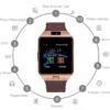 Hot sale Smart watch DZ09 Smartwatch with Camera BT Support Android IOS With Sim Card