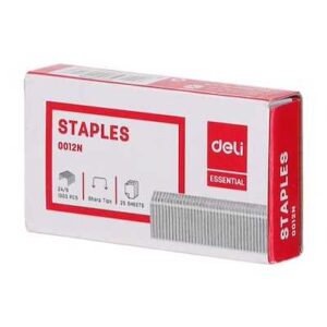 Deli Stapler Pin 24/6-1m (0012N) 1000 staples